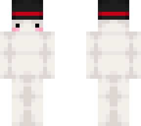 chibi marshmallow blush man w/ top hat