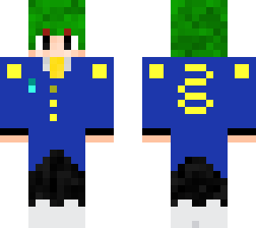 new pryce with green hair