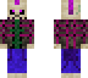 crystal skeleton punk