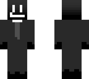 faded tuxedo man