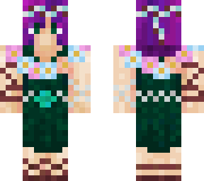 flower collar elf - dress version