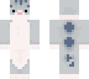 long cat plushie (gray)