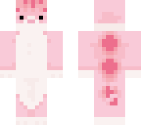 long cat plushie (pink)