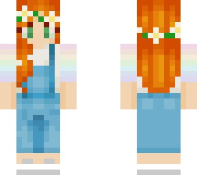 pastel redheaad