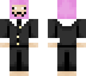 pink sheep in a suit