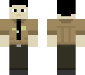 prison warden (rolled sleeves)