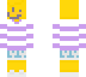 purple white stripe jumper