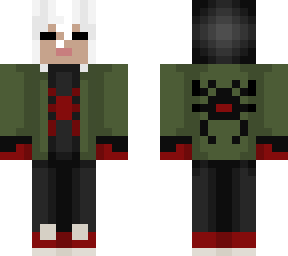 white haired spidersona