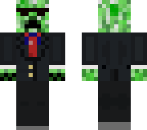creaper  in suit