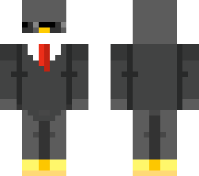 duck with suit