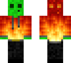 fire slime hoodie