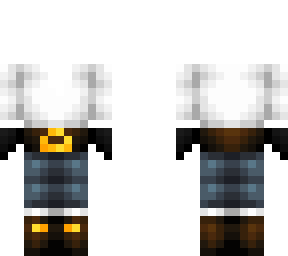 ob - pirate outfit w/ gloves & belt