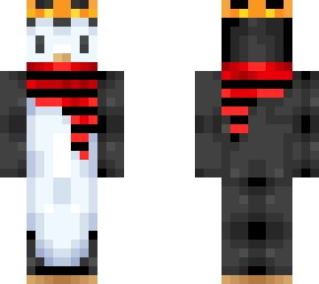 penguin with crown