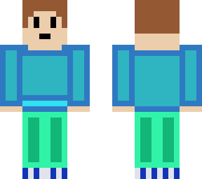 basic blue and green