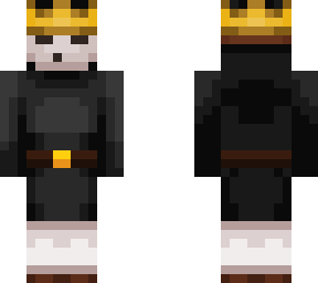 black shy guy w/ crown