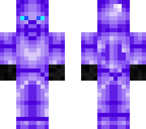 blue purple steve