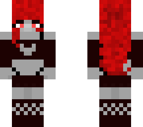 cute girl with red hair my version