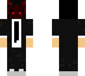 demon mask in suit (edit)