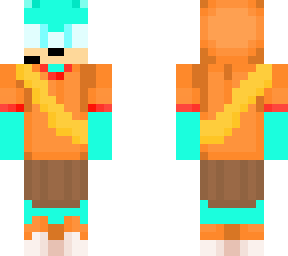 e-vap in fireside girl outfit
