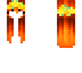 female hb - dark ginger w/ yellow flowers v3