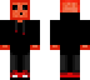 fire and orange slime