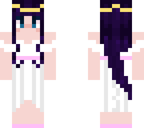 girl with wedding dress