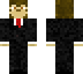 monkey in a black suit