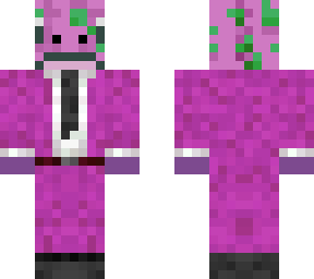 pink suit gecko
