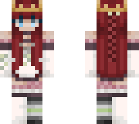 redhead w/ crown