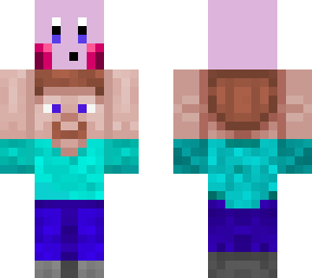 steve carrying kirby
