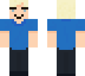 alpharad (with blonde/white hair)