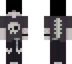 emo skull boy