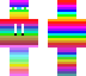 enderman multicolore