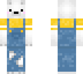 sunny denim polar bear