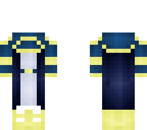 blue gold noble woman
