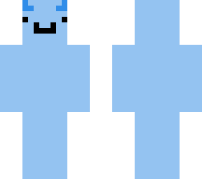 cyan demon blob