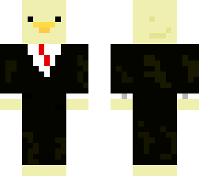 duck in a suit