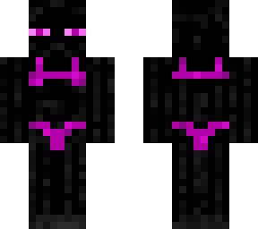 enderman in bikini