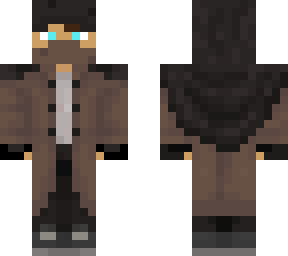 hooded coat
