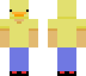 human duck morph thing