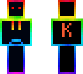 neon skin with k
