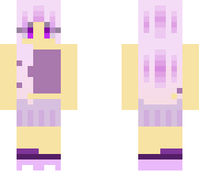 purple cheerleader