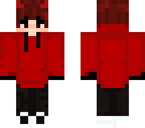 red demon hoddie