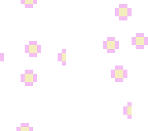 running with flowers