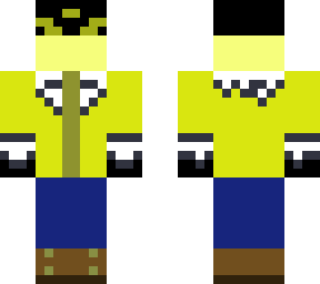 yellow snow enderman