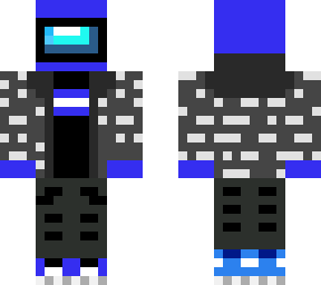 blue amongus suprise