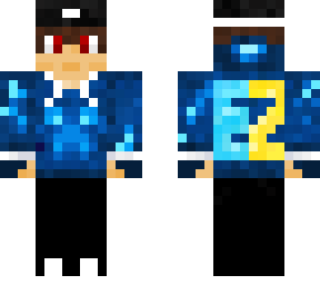 blue nether creeper jacket