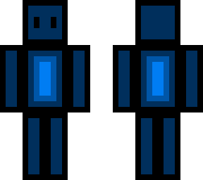 blue skin