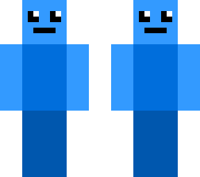 double-sided blue