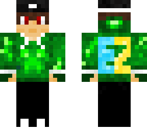 green nether creeper jacket